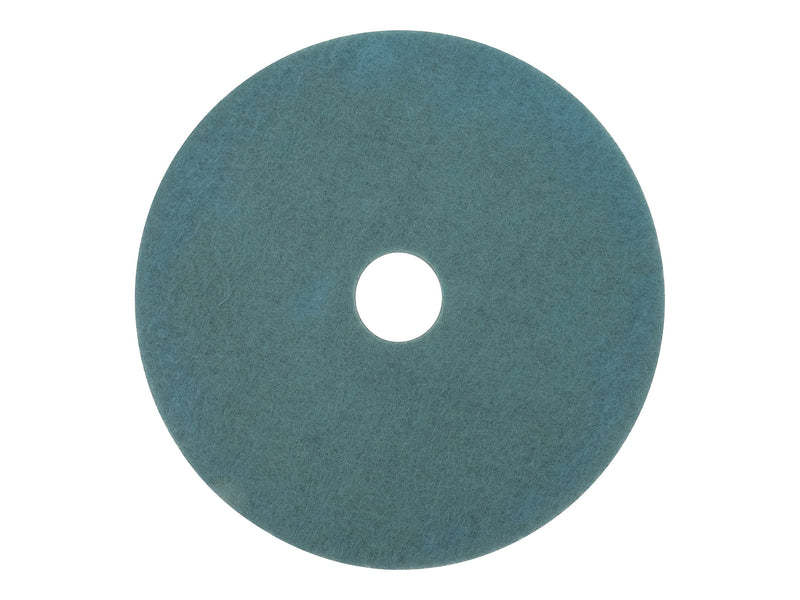 3M 3100 20' Burnish Floor Pad, Aqua, 5/Carton