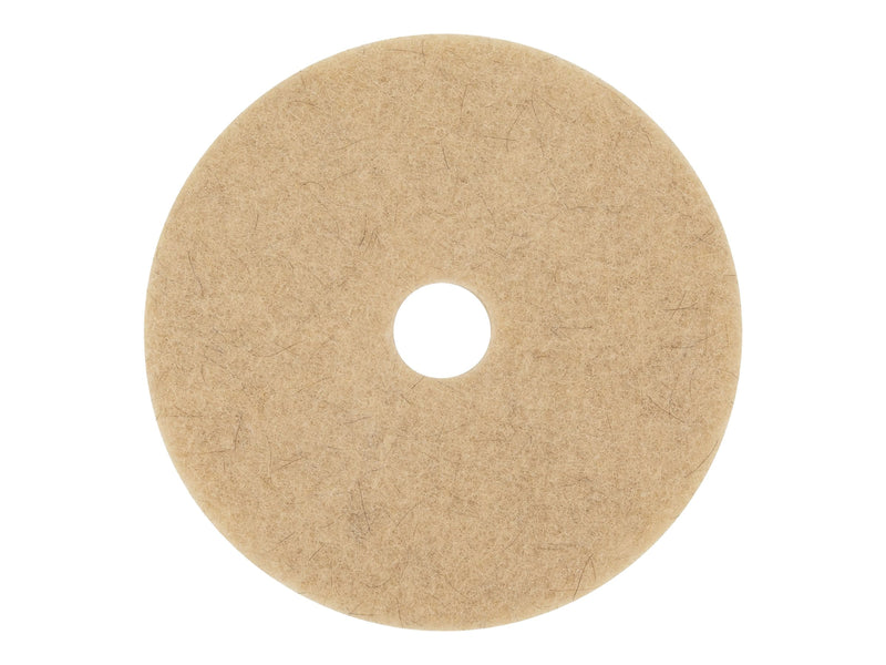 3M 20" Natural Blend Burnish Floor Pad, Tan, 5/Carton