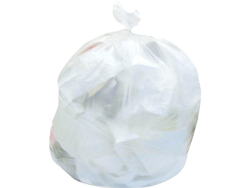 Heritage 30-33 Gallon Industrial Trash Bag, 33" X 40", High Density, 9 Mic, Natural, 500 Bags/box, 20 Rolls