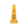 Rubbermaid Caution Cone, 25.8", Yellow