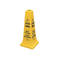 Rubbermaid Caution Cone, 25.8", Yellow