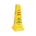 Rubbermaid Caution Cone, 25.8", Yellow