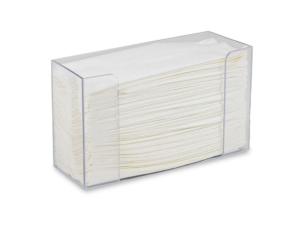 Medical Arts Press Professional Folded Paper Towel Dispenser, Clear