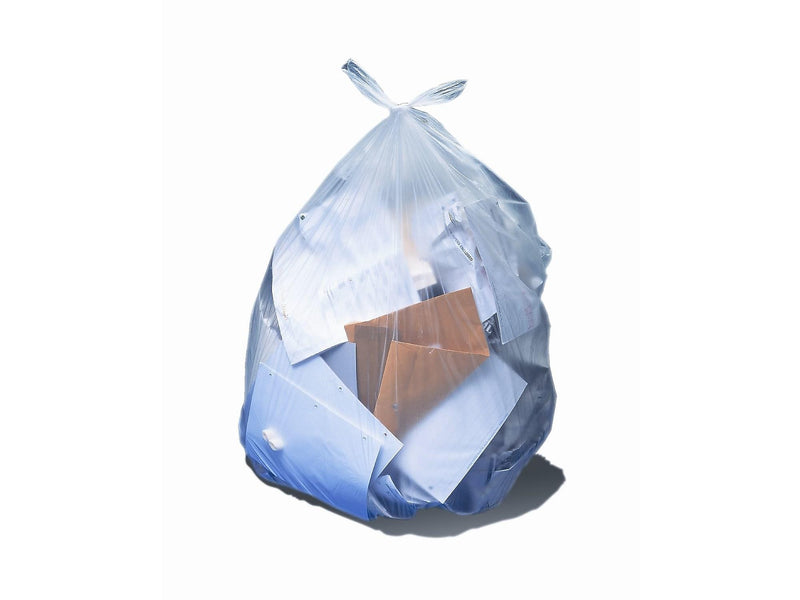 Heritage 30-33 Gallon Industrial Trash Bag, 33" X 39", Low Density, 2 Mil, Clear, 100 Bags/box