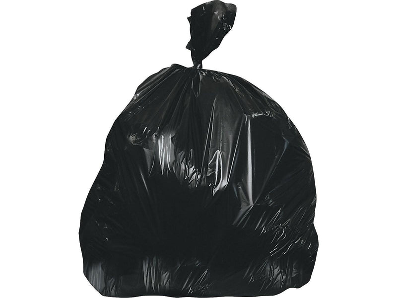 Heritage 16 Gallon Industrial Trash Bag, 24" X 32", Low Density, .35 Mil, Black, 500 Bags/box