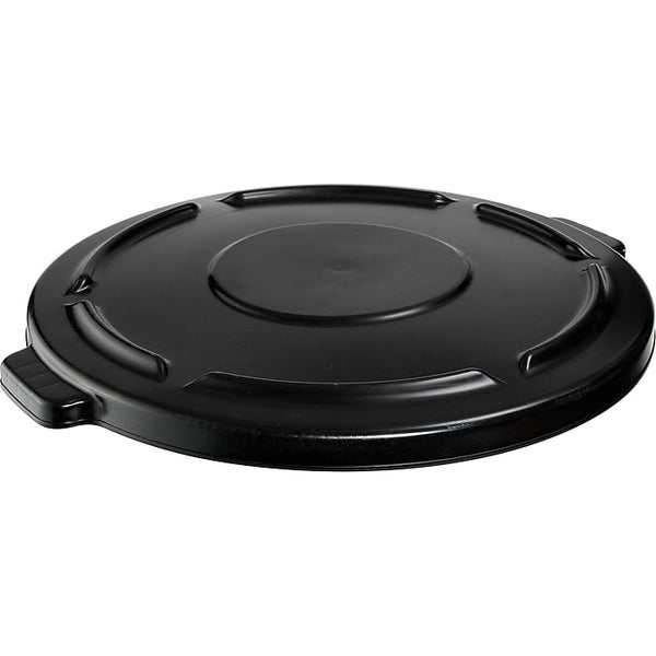 Rubbermaid BRUTE Indoor Lid, Black Polyethylene, 44 Gal.
