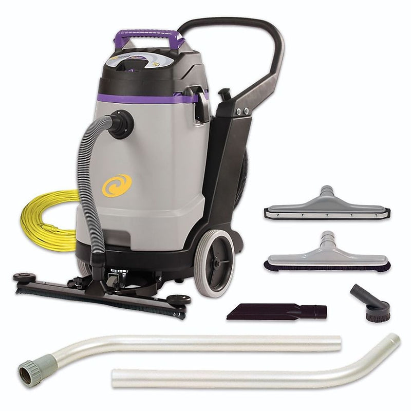 ProTeam ProGuard 15-Gallon Wet Dry Vacuum with Tool Kit and Front Mount Squeegee