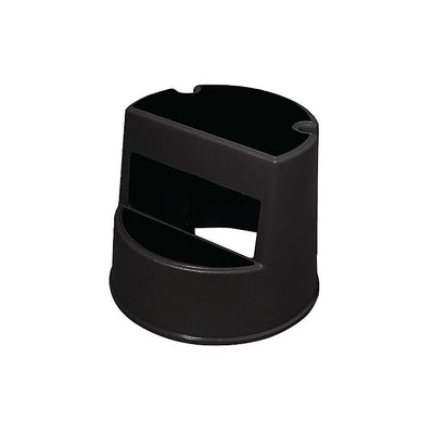 Rubbermaid 1.08'H Plastic Step Stool, black