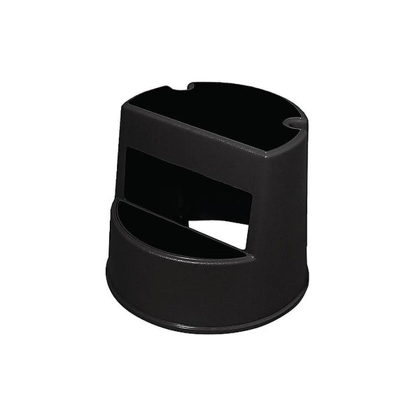 Rubbermaid 1.08'H Plastic Step Stool, black