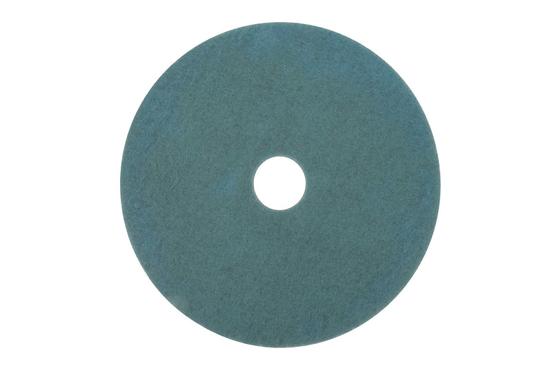 3M 27" Burnish Floor Pad, Aqua, 5/Carton