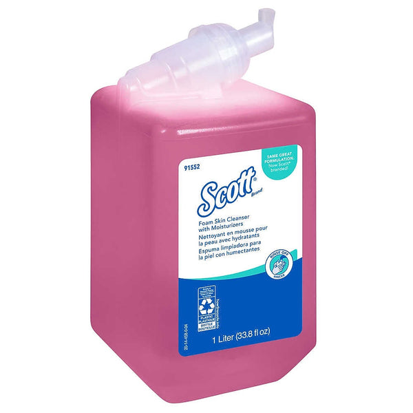 Scott Pro Foam Skin Cleanser, Light Floral, 1 L