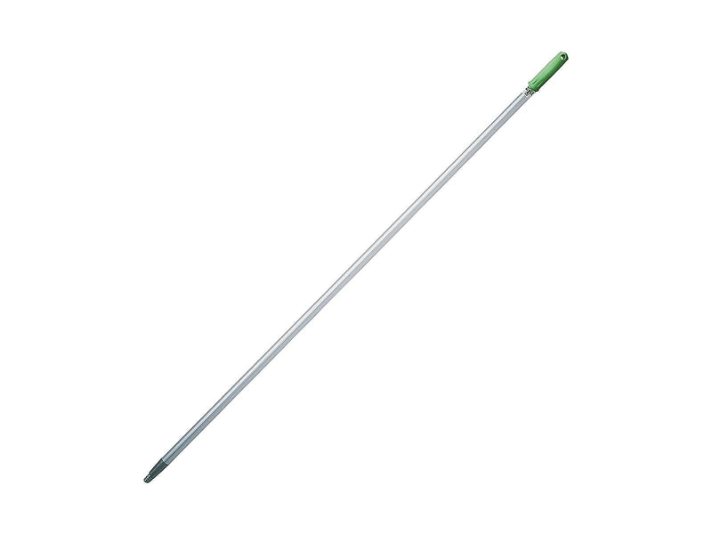 Unger Proalu Multi-Use 61" Cleaning Handle, Aluminum, Silver/green