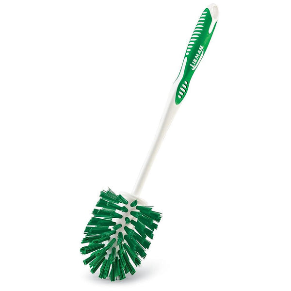 Libman 14" Round Bowl Brush, Green/White, 6/Carton