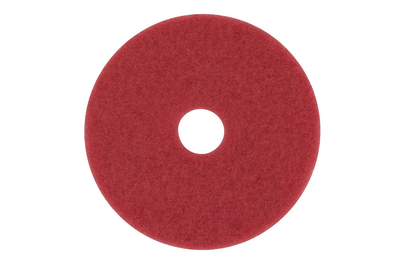 3M™ Low-Speed, Red Buffing Pad 5100, 12", 5/Case