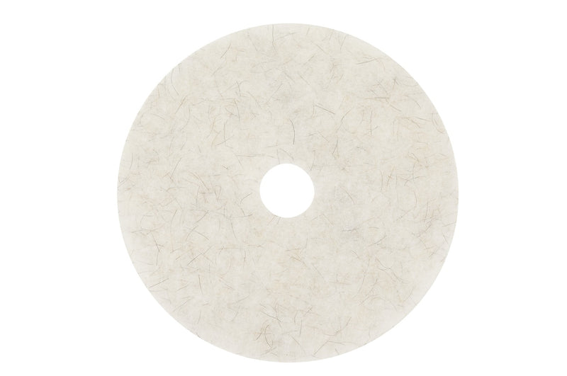 3M 19" Burnish Floor Pad, White, 5/Carton