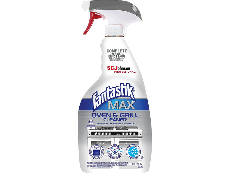Fantastik MAX Oven & Grill Cleaner, Clean Scent, 32 oz
