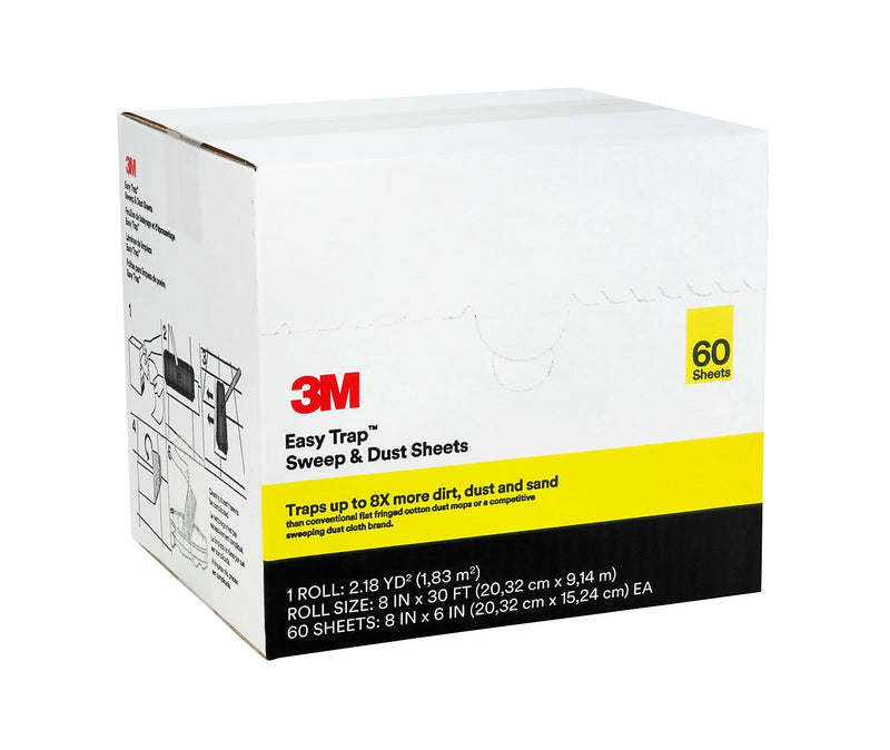 3M Easy Trap Dusting Cloths, 60 Sheets/roll