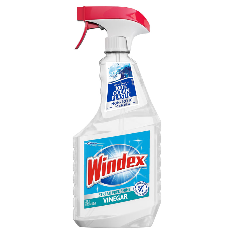Windex Vinegar Multi-Surface Glass Cleaner, 23 oz