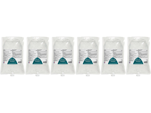 Betco Advanced Gel Hand Sanitizer, Light Fresh, 1000mL., 6/Carton
